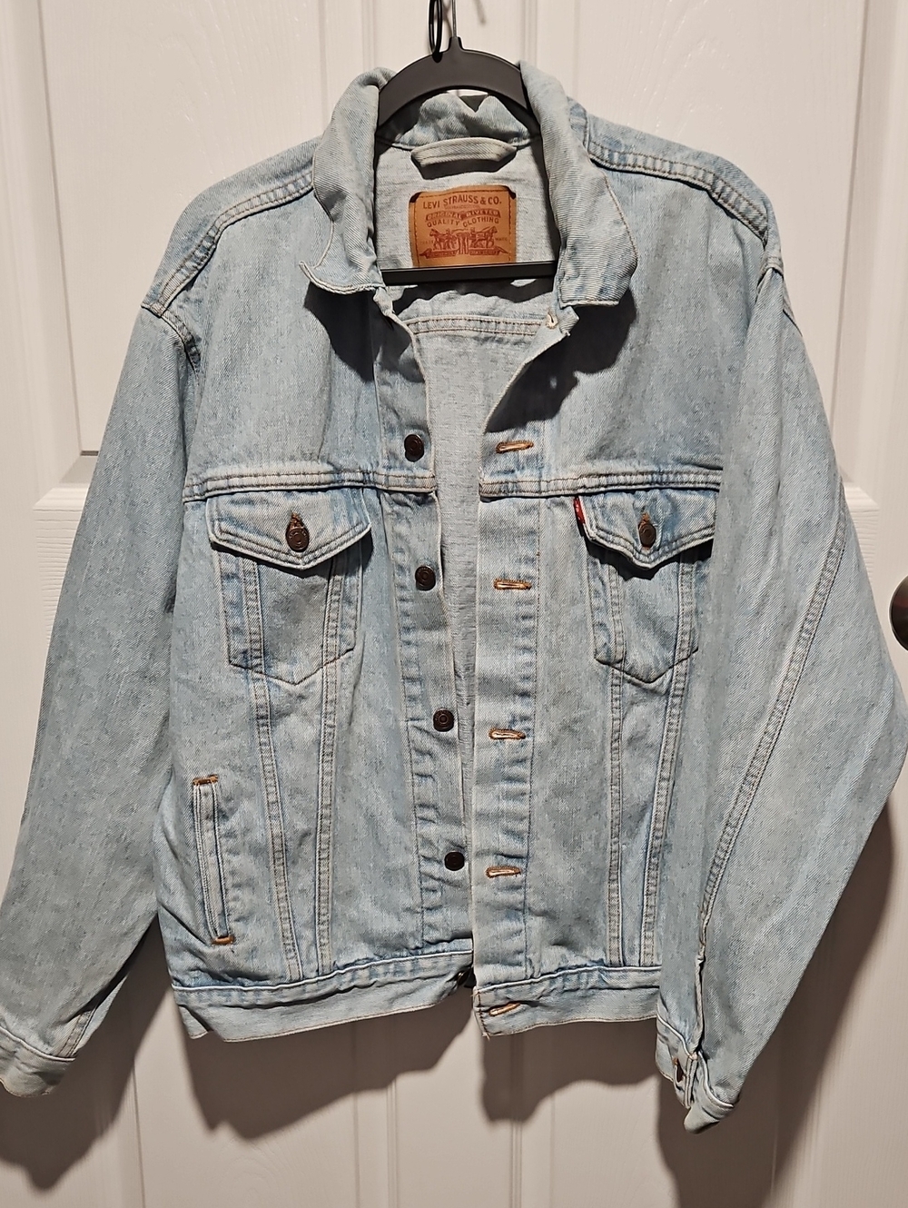 Vintage Levi's Light Wash Denim Trucker Jacket